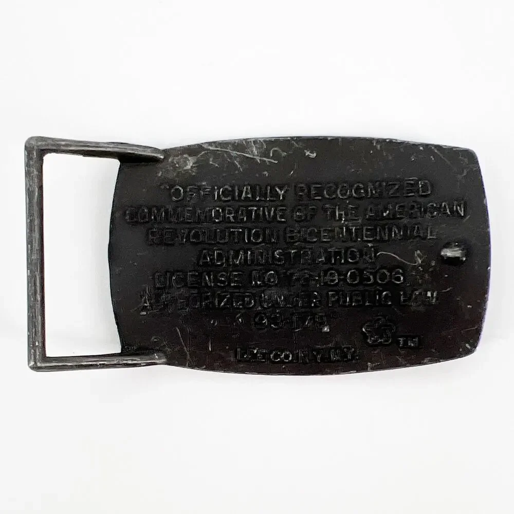70s American Revolution Bicentennial 1776 - 1976 belt buckle 1970s vintage
